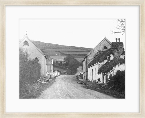 Barregarrow Cross Roads, outskirts of Kirk Michael, Isle of Man by George Bellett Cowen